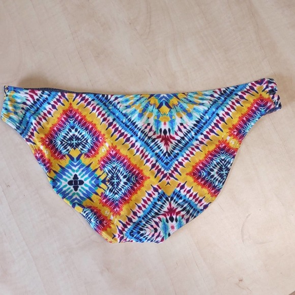 Jessica Simpson Reversible Surfside Split Side Hipster Bikini Swim Bottom XL - Picture 6 of 11